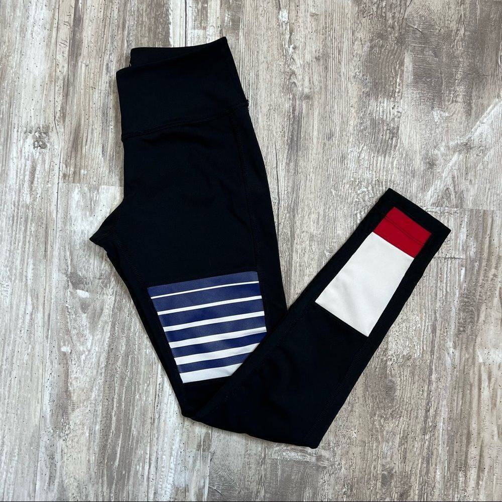 Splits 59 Leggings‎ Colorblock Stripe Black XS Splits59